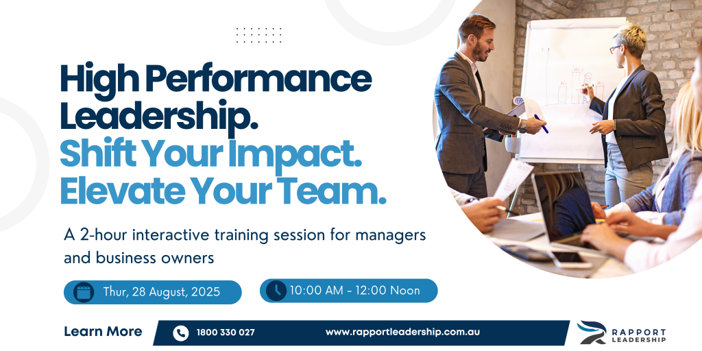 High performance leadership in action