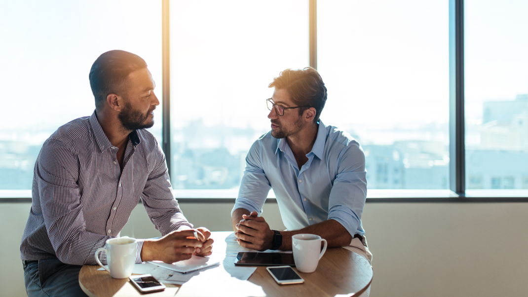 Leadership coaching session