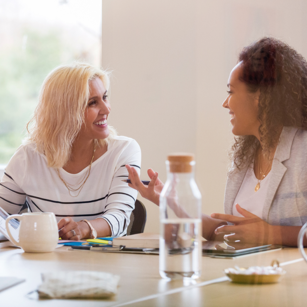 Manager and team member